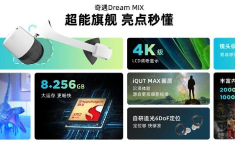 骁龙XR2助力奇遇MIX率先实现双目全彩透视MR！华为专利收入持续攀升！热点科技新闻点评