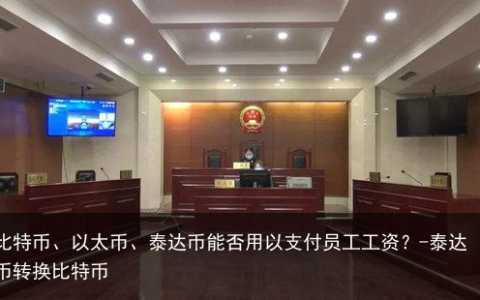 比特币、以太币、泰达币能否用以支付员工工资？-泰达币转换比特币