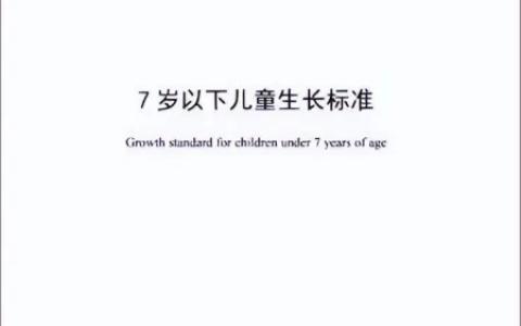 您家孩子身高体重达标吗？新标准3月1日起实施，对照看看吧-8周男孩子身高体重标准对照表
