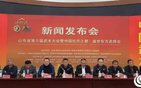 山东省第六届武术大会8月在菏泽举办 同步举行中国牡丹之都“武博会”