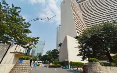 实拍“广州花园酒店”，中国三大白金五星级酒店之一，你来过吗？（广州花园酒店几星级）