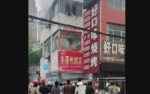 女子遇火灾将2娃扔下楼获救自己身亡，英勇母爱感动万千人心（女孩火灾坠楼事件最新）