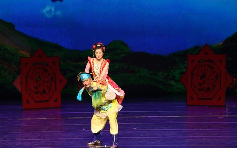 二人转服装盛典：华彩争艳、笑容绽放