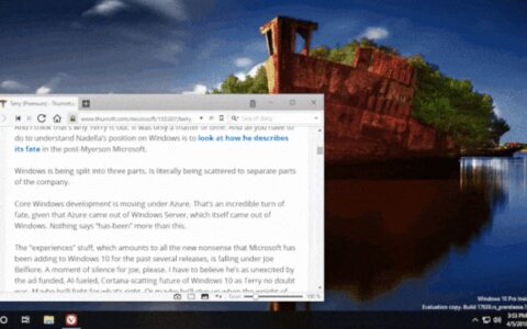 Win10终于优化截图功能了 但仍无法选择保存路径-win10截图失灵