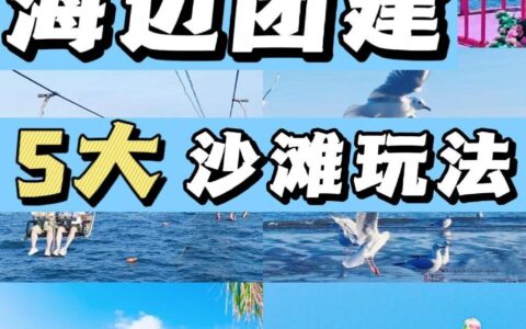 海边沙滩拓展团建策划｜5个去看海团建干货（海边团建活动方案）