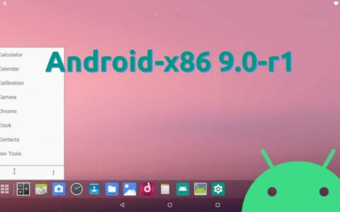 Android-x86 9.0-r1 发布 PC上的安卓系统-安卓系统x86版