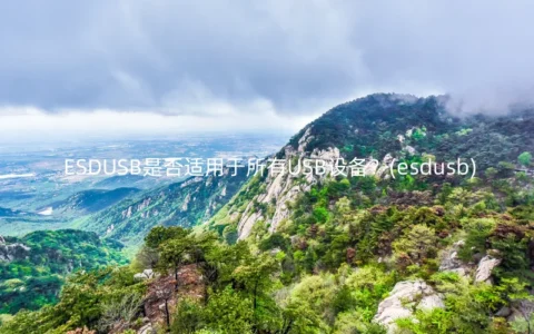 ESDUSB是否适用于所有USB设备？(esdusb)