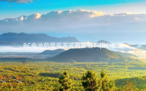 BC电池的放电方式有哪些？(BC电池)