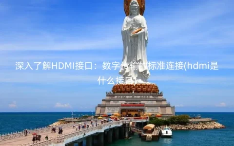 深入了解HDMI接口：数字传输的标准连接(hdmi是什么接口)