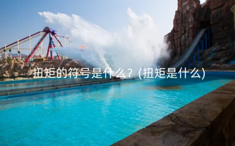 扭矩的符号是什么？(扭矩是什么)