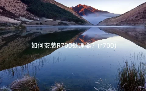 如何安装R700处理器？(r700)
