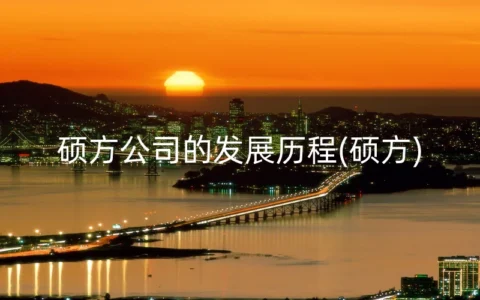 硕方公司的发展历程(硕方)