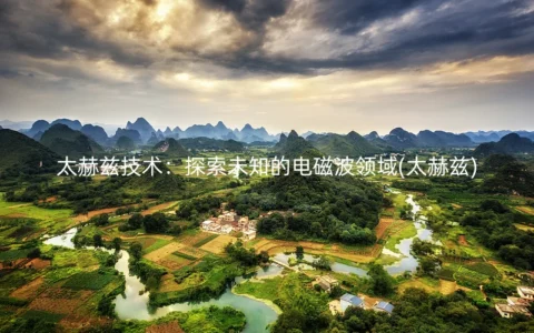 太赫兹技术：探索未知的电磁波领域(太赫兹)
