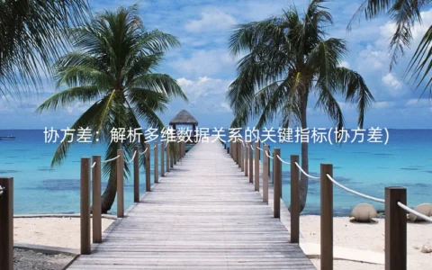 协方差：解析多维数据关系的关键指标