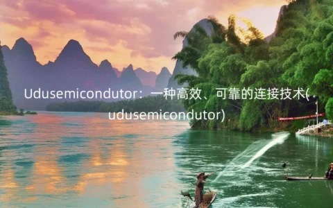 Udusemicondutor：一种高效、可靠的连接技术(udusemicondutor)