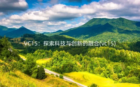VC15：探索科技与创新的融合(vc15)