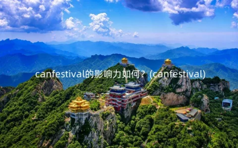 canfestival的影响力如何？(canfestival)